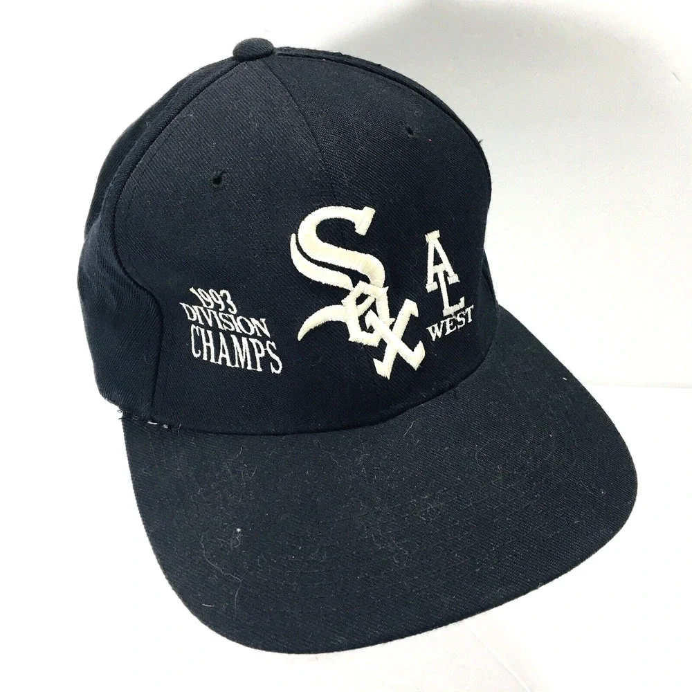 Vtg 1993 Division Champs Chicago White Sox MLB Genuine Merchandise New Era Hat